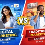 “Digital Marketing vs Traditional Marketing Career”